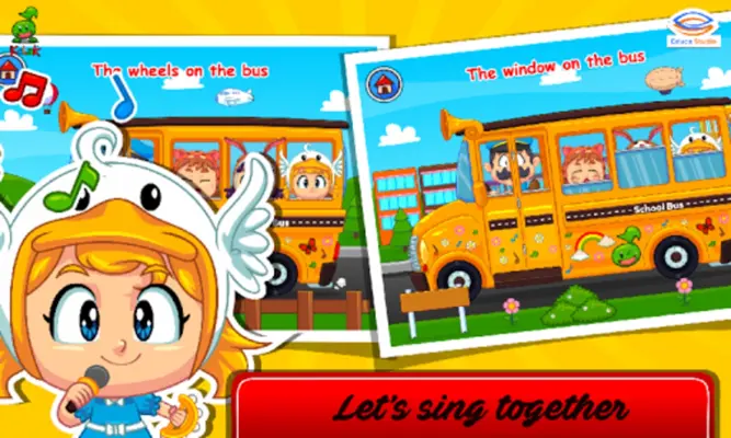 Kids Song Wheel On The Bus android App screenshot 12